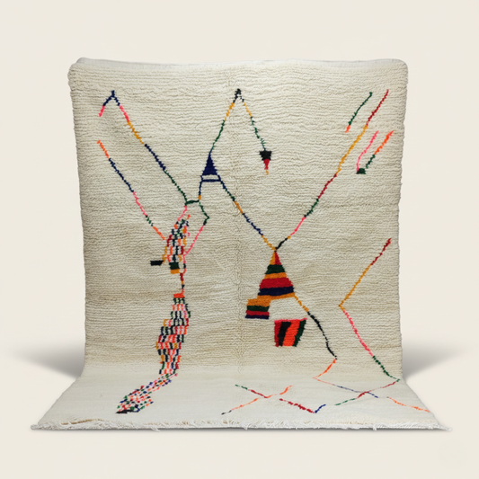 Tapis berbère coloré Azilal n°180