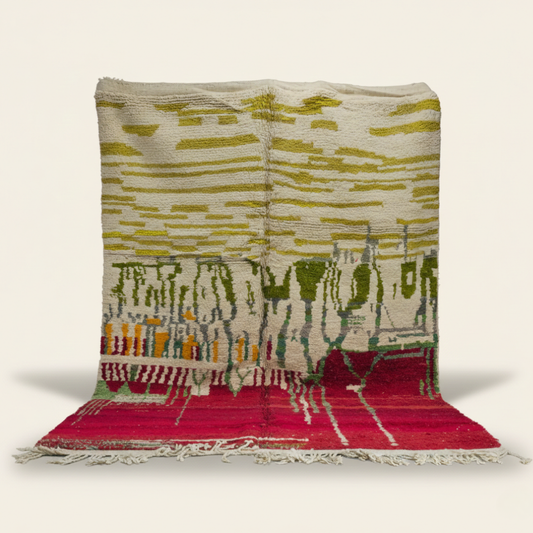 Tapis berbère coloré Azilal n°189