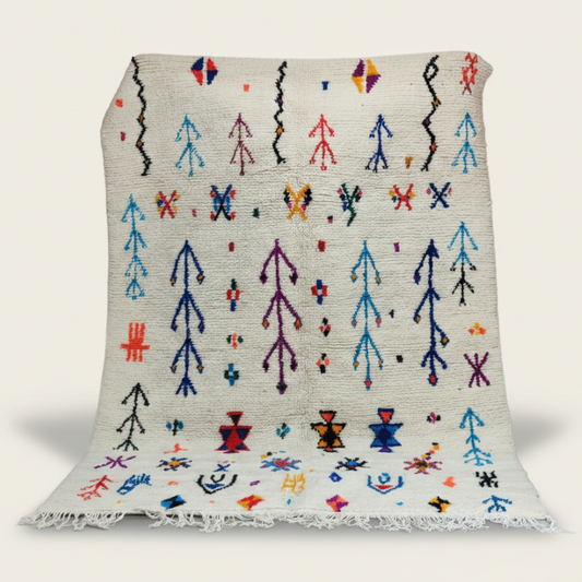 Tapis berbère coloré Azilal n°198