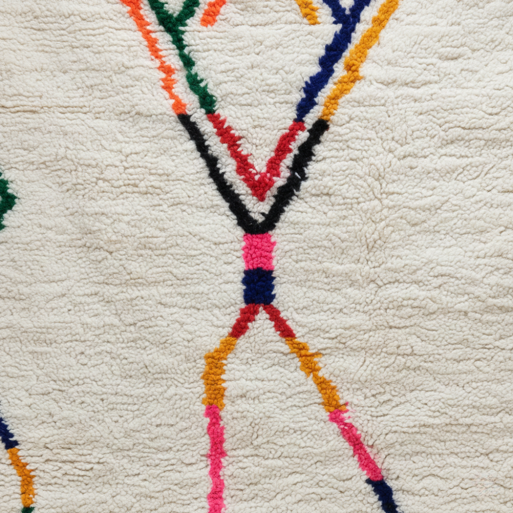 Tapis berbère coloré Azilal n°207