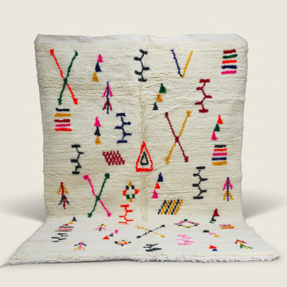 Tapis berbère coloré Azilal n°27