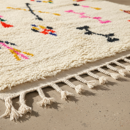 Tapis berbère coloré Azilal n°27