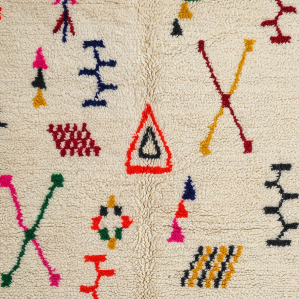 Tapis berbère coloré Azilal n°27