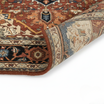 Tapis Persan Classique – Motifs traditionnels & Tons rouges – 160×240cm