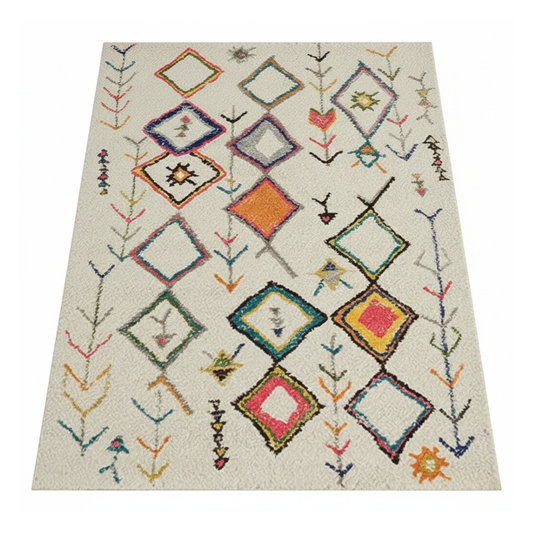 Tapis berbère Azilal – Inspiration traditionnelle – Taznirt