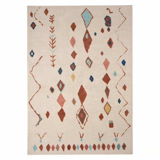 Tapis berbère Azilal – Inspiration traditionnelle – Iziren