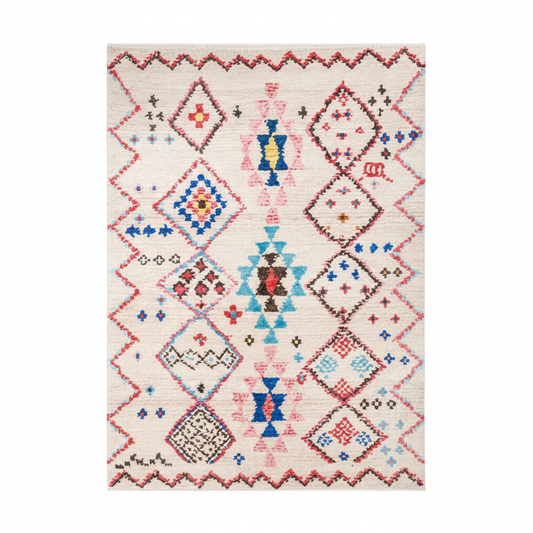 Tapis berbère azilal – Inspiration traditionnelle – Zayrin