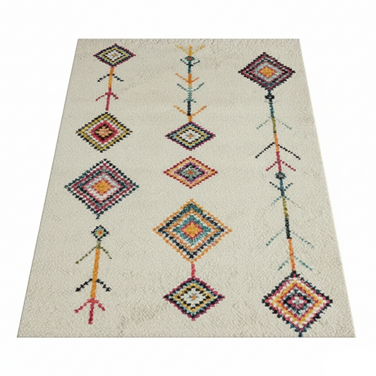 Tapis berbère Azilal – Inspiration traditionnelle – Zanefra