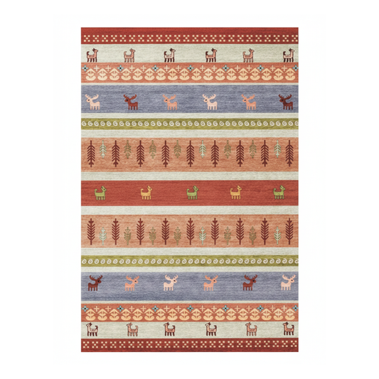 Tapis berbère moderne – Inspiration traditionnelle – Tazrout